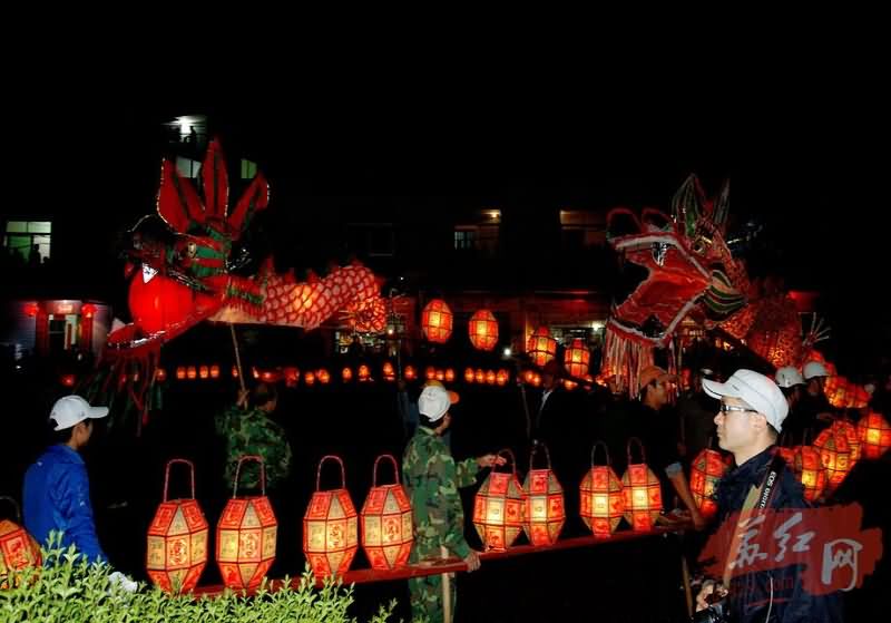 長汀＂彭坊刻紙龍燈＂成為省級非